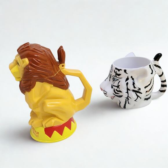 Vintage Y2K Circus Animal Mugs – Ringling Bros. Barnum & Bailey Collectibles - Picture 5 of 8